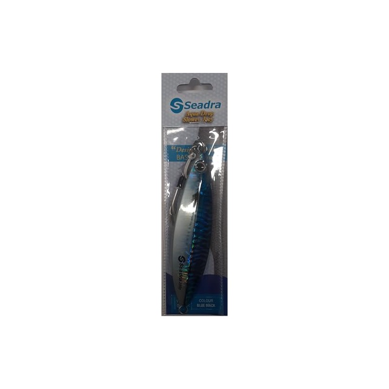 Seadra Aqua-Drop Slowey Joey Jig (Blue Mack, 200gm)