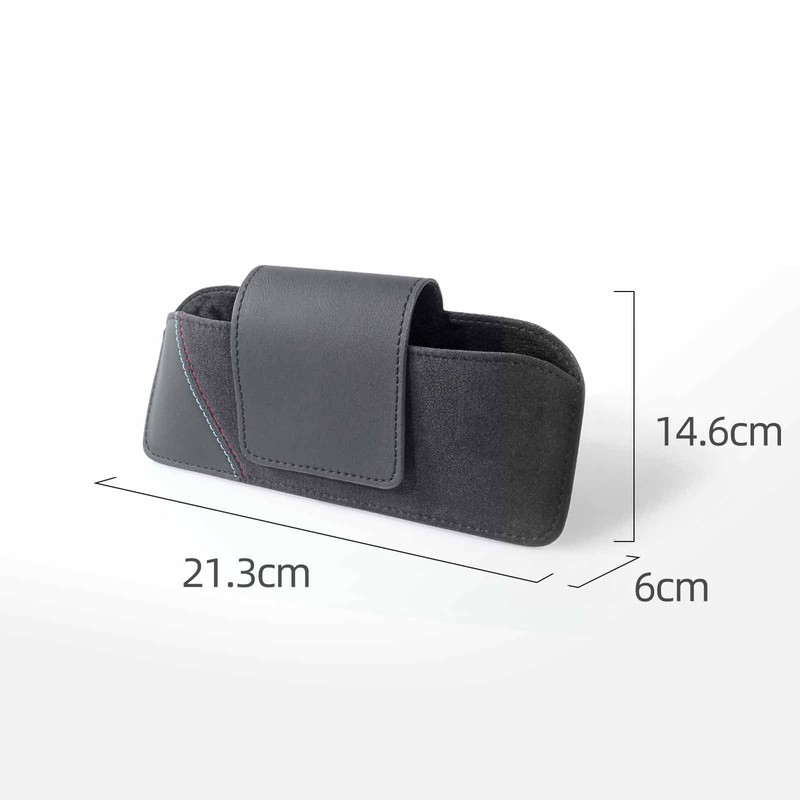 BETTERHUMZ Sunglasses Organizer Box Car Sun Visor, Eyeglasses Holder Storage