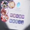 Divock Divok Unicorn 10 Piece Set Magnetic Gel Glitter Gel
