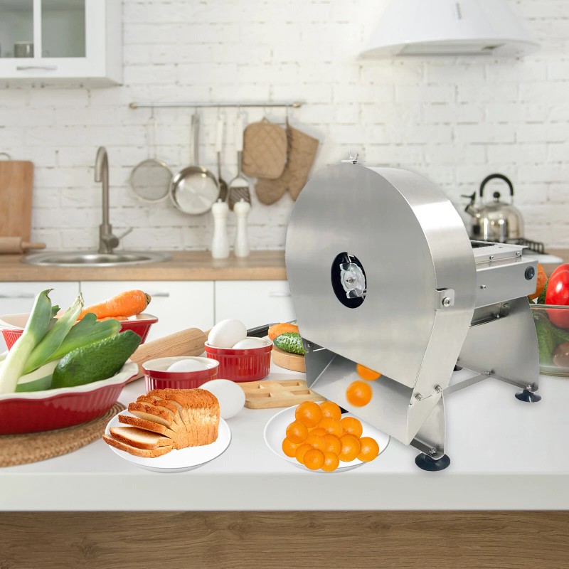 OE Quality 0-0.4” Upgraded Stainless Steel Electric Potato Slicer Fruit