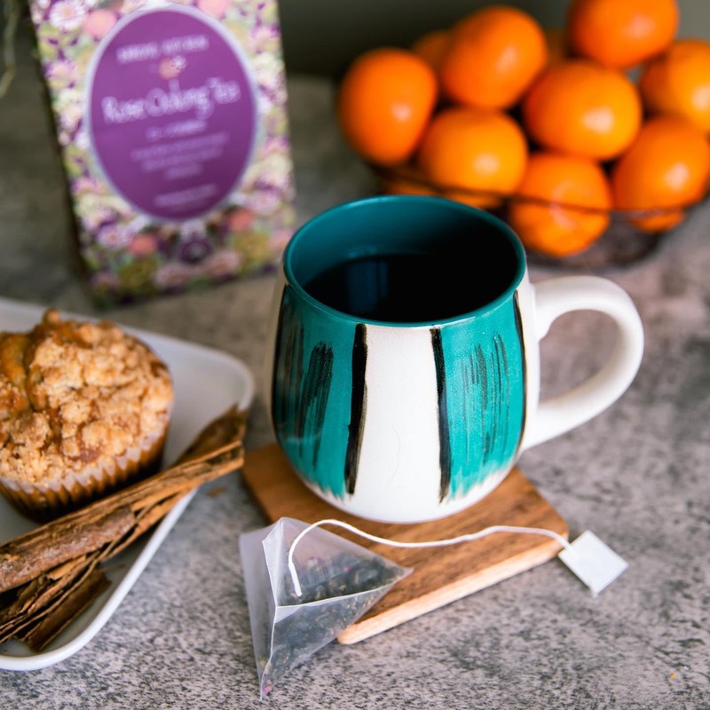 Arroyo Kitchen by Little Jasmine, Non-GMO Rose Oolong Tea Bag,