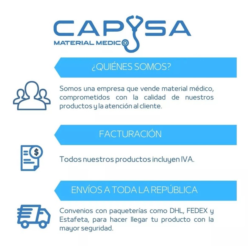 FM+M Bota Quirúrgica Desechable Tela Sms , 50piezas