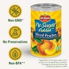 DEL MONTE No Sugar Added Yellow Cling Sliced Peaches, Canned