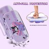 HYPERCASE Cute Switch OLED Carrying Bag Purple Bunny for Console&Accessories,