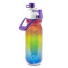 O2COOL Mist 'N Sip Misting Water Bottle 2-in-1 Mist And