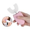 Household Ultrasonic Rechargeable Silicone U shaped Electric Toothbrush Teeth Whitening