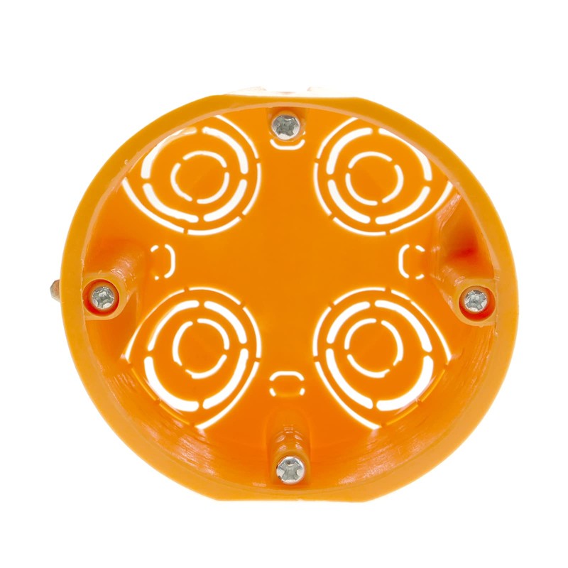 BeMatik - Round recess electrical box 67mm for electrical connections