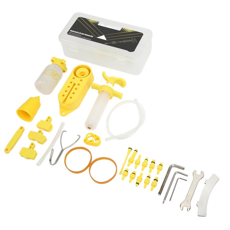 Bike Brake Bleed Kit High Strength Flexible Low Resistance Bike