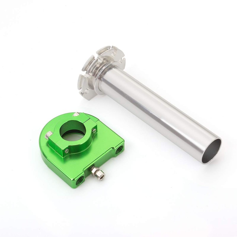 Krace Motorcycle 7/8" Handle bar Hand Grips with Anodized CNC