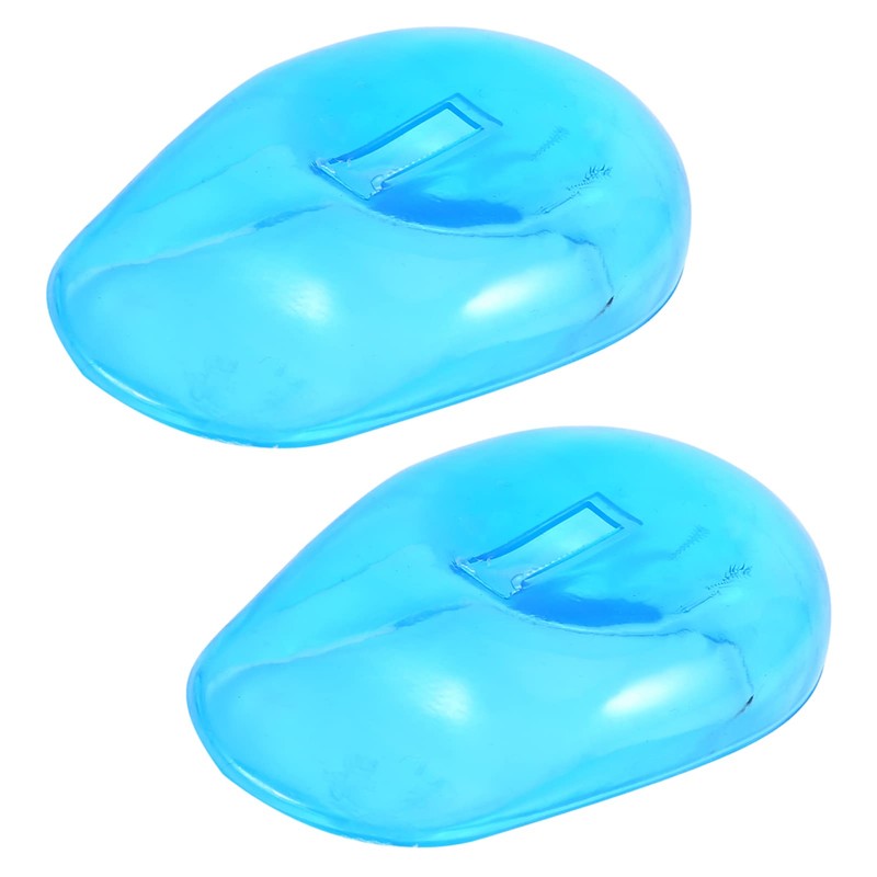 FILFEEL 2pcs Blue Ear Cover Reusable Ear Protectors Anti Staining