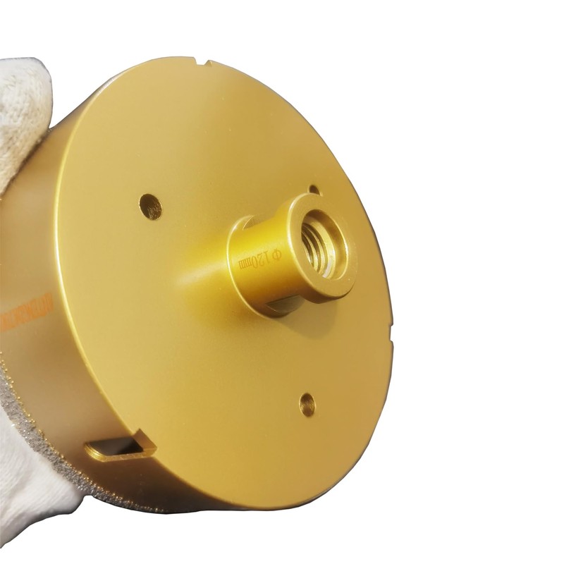 Antengdatool 4-3/4 Inch Dry/Wet Diamond Hole Saw for Angle Grinder