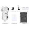 Invisible Dive Case for Insta360 X5, FotStdio Insta 360 X5