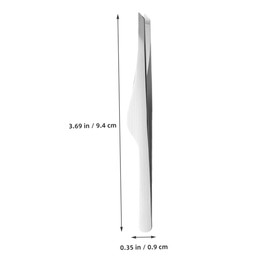 Beavorty 4pcs Stainless Steel Eyebrow Tweezers Set Precision Lash Applicator Tool for Eyelash Extensions Beauty Tools for Women