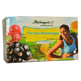 Nieren und blasen Tee, 8 Kräuter, 20 x 2 g, effektiv bei Blasenentzündung medikamente, intensiviert Nierenarbeit, spült, Nieren entgiften, blasentee akut, u.a. mit Moosbeere Früchten u. Blättern