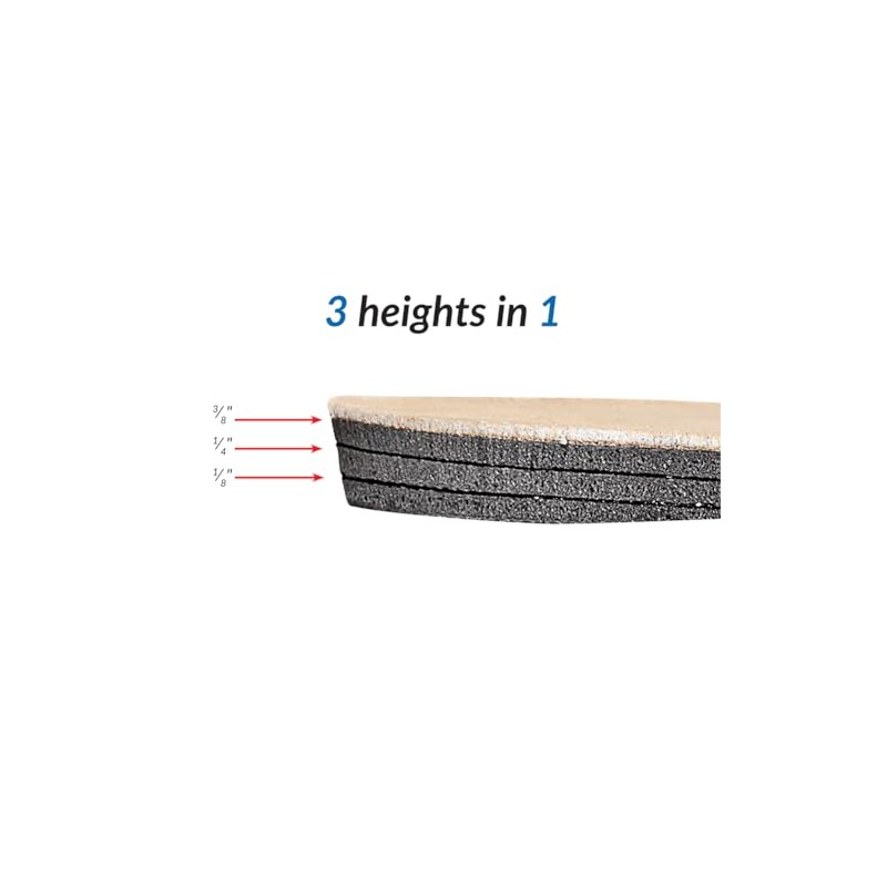 AliMed Adjustable Heel Lift, Large by AliMed