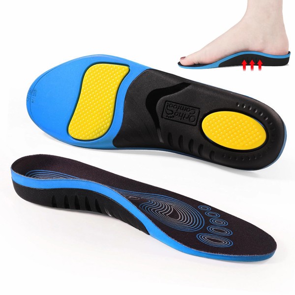 DOEOMK Plantar Fasciitis Insoles, Insoles for Men and Women, Arch