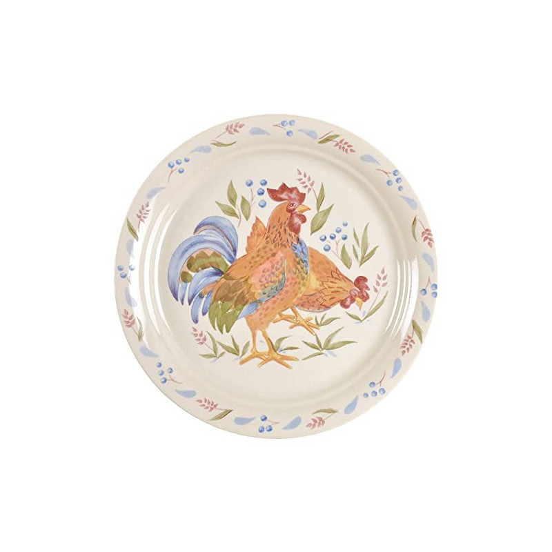 Corelle Impressions 10-1/4-Inch Dinner Plate, Country Morn