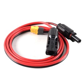 Orivin Solaranschluss auf XT60-Adapteranschluss auf XT60-Adapterkabel 12AWG 1 m, für RV Portable Power River 600 und Solargenerator