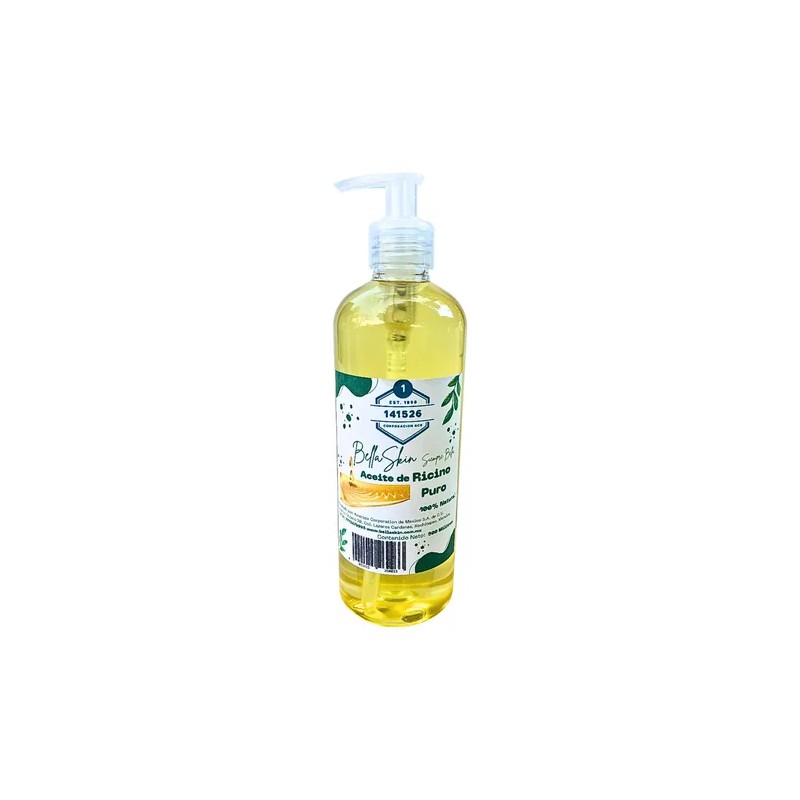 Aceite De Ricino 100 Puro Y Natural 500 Ml