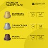 GIMOKA PREMIUM BLENDS Coffee Capsules Compatible with Nespresso Machines, 100