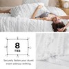 Bedsure Boho Duvet Cover Queen - Tufted Duvet Cover Queen