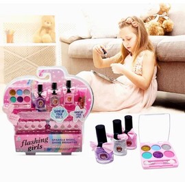 Kit De Maquillaje Lavable Para Niñas Malubero Malu1520