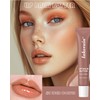 2 Colors Lip Gloss Butter Balm,Hydrating Tinted Lipgloss Set for