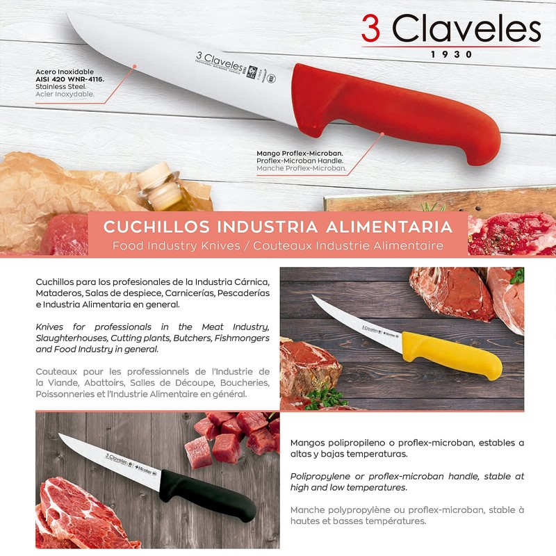 Cuchillo Desshuesar Polipropileno 13 cm - 5 Inch FH 3C