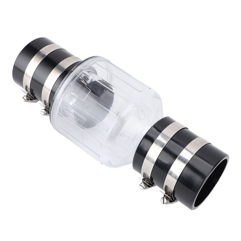 Silent Sewage Sump Pump Check Valve Spring Loaded Flapper for