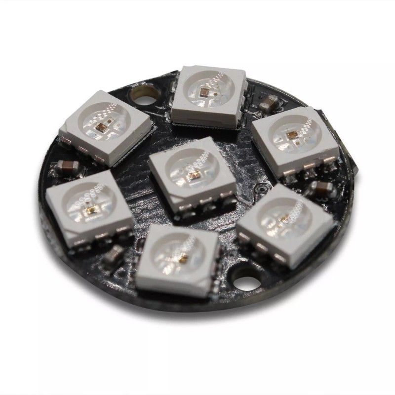 Brain Wire WS2812 5050 RGB 7 Bit LED Circle Module