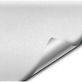 VViViD White Diamond Matte Stretch Vinyl Wrap Film Roll Decal Sheet DIY Easy to Use Air-Release Adhesive (1.49ft x 5ft)