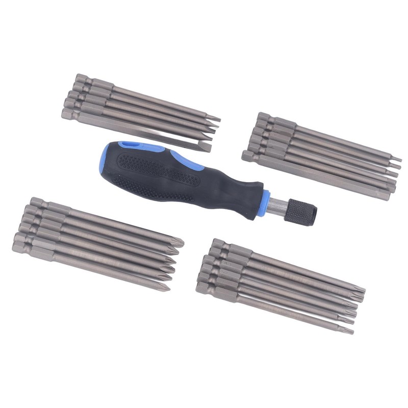 24Pcs Screwdriver Bit Set CR V Strong Magnetic Multifunctional Screwdriver