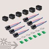 True MODS 6 Pack 4-Pin 12V Bosch Style Fused Relay