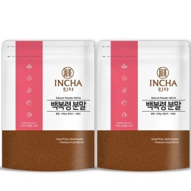 Incha Baekbokryeong Bokryeong Powder Powder Bokryeong Powder 600g (300gx2) / 백복령 복령 가루 분말 복령가루 600g (300gx2개)