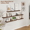 Heimlove 55 Inch Floating Shelves for Wall 8 Inch Deep