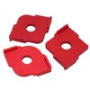 3PCS Radius Jig Router Template Handheld Aluminum Alloy Rust Proof