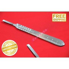 CYNAMED SCALPEL HANDLE #4 WITH SCALE GERMAN HIGH GRADE SURGICAL VETERINARY INSTRUMENTS