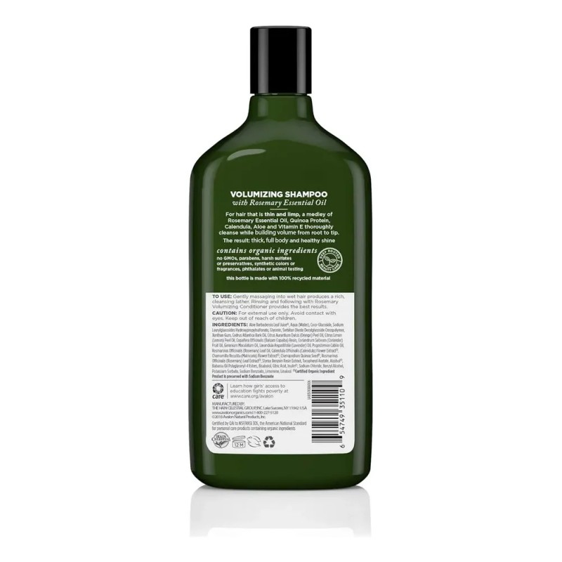 Shampoo De Romero Avalon Organics