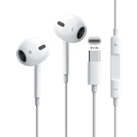 Earphones, Wired Type C, Wired Headset, Built-in Microphone, HiFi Noise Reduction, Clear Calls, Remote Control, Comfortable Wearing Experience, Type-c, Ergonomics, Supports Calls, Volume Adjustment,