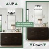 Black Bathroom Lights Over Mirror, Anti-rust Vanity Light Fixture for