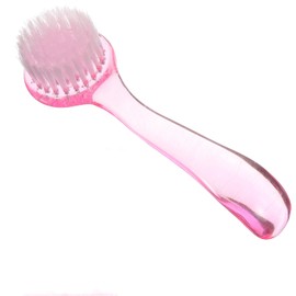 ULTNICE Sheep Horn Facial Brush 4-Pack Manual Face Cleaning Brush Set with Soft Bristles for Deep Pore Cleansing and Blackhead Removal Compact 5.1X1.6 Inch for Wet and Dry Skin Care