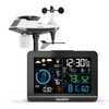 Raddy UV-6 Professional Weather Station with 6" VA Display and
