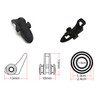 Hook Keeper Hook Eye Hook Holder Fish Fishing Tackle Accessories