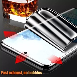 fonefunshop Privacy Screen Protector Compatible with Sam S25e Hydrogel Full Cover Privacy