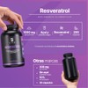 Life Resveratrol 200 Cápsulas Antioxidante 1000mg Por Porción Pimienta Negra