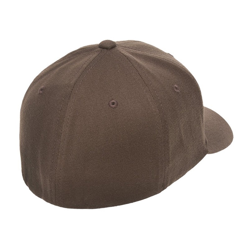 Flexfit 6477 Wool Blend Cap - Small/Medium (Brown)