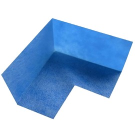 Tooltech® Xpert Nonwoven Waterproofing Membrane Fabric Inside Corner, 14cm x 6cm Blue (5 1/2" x 2 5/16") Blue