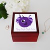 CafePress Flying Purple People Eater Memory Keepsake Jewelry Box, 5"x5"x3.75"