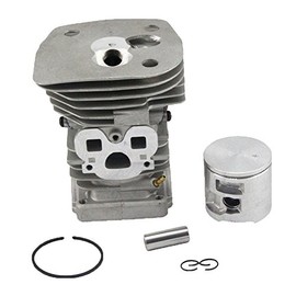 Farmertec 47mm Bore Cylinder Piston Kit Compatible with Husqvarna 455 Rancher 455E 460 Chainsaw OEM 537 32 04 02