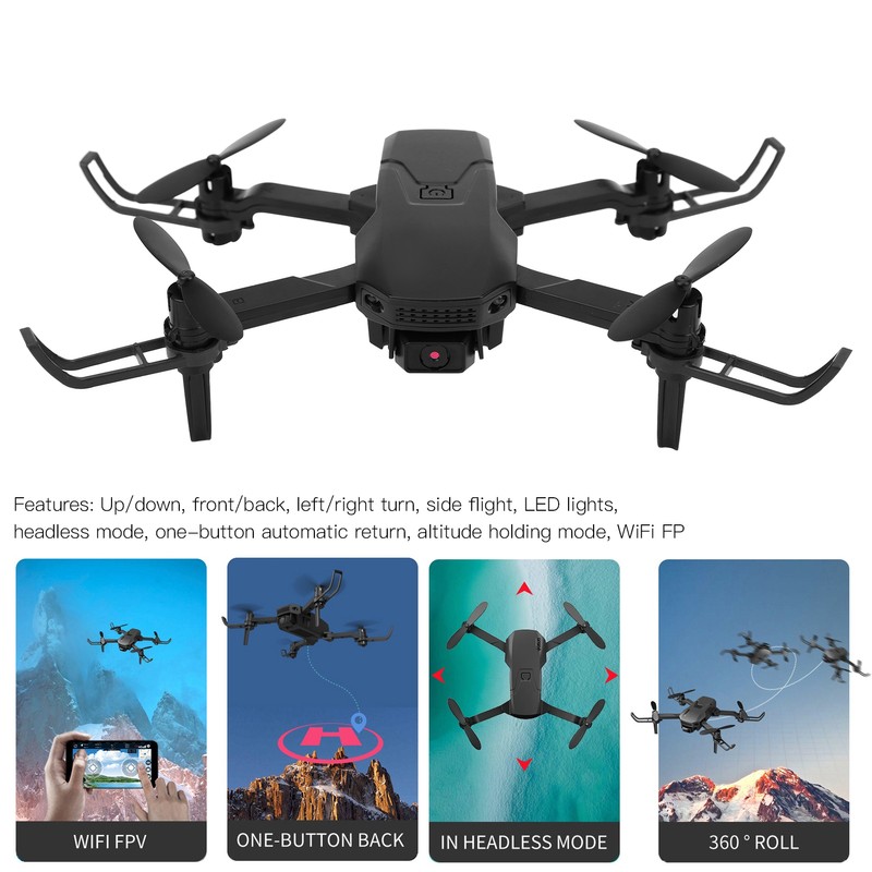 H1 Drone Mini Folding Headless Mode 4K High Definiton 4CH